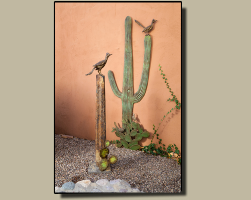 Saguaro and El Diablo in Santa Fe, NM